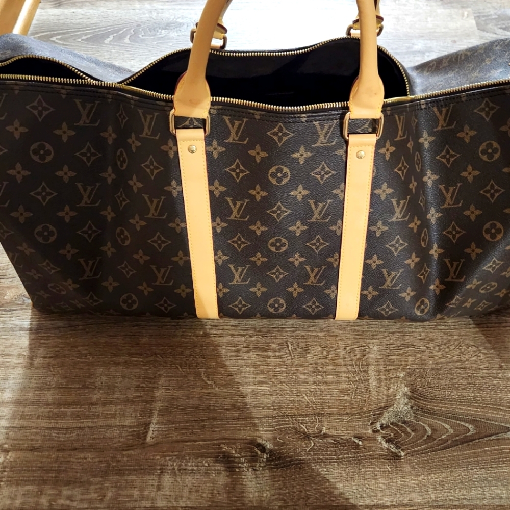 LV Louis Vuitton duffle bag